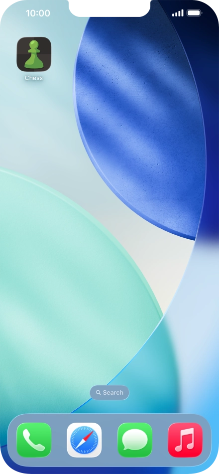 Press and hold the required app.