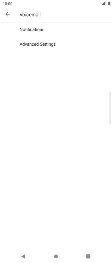 Press Advanced Settings.