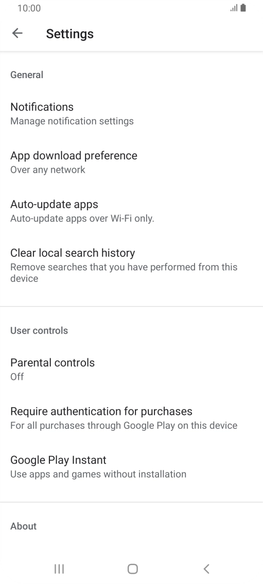 Press Auto-update apps.