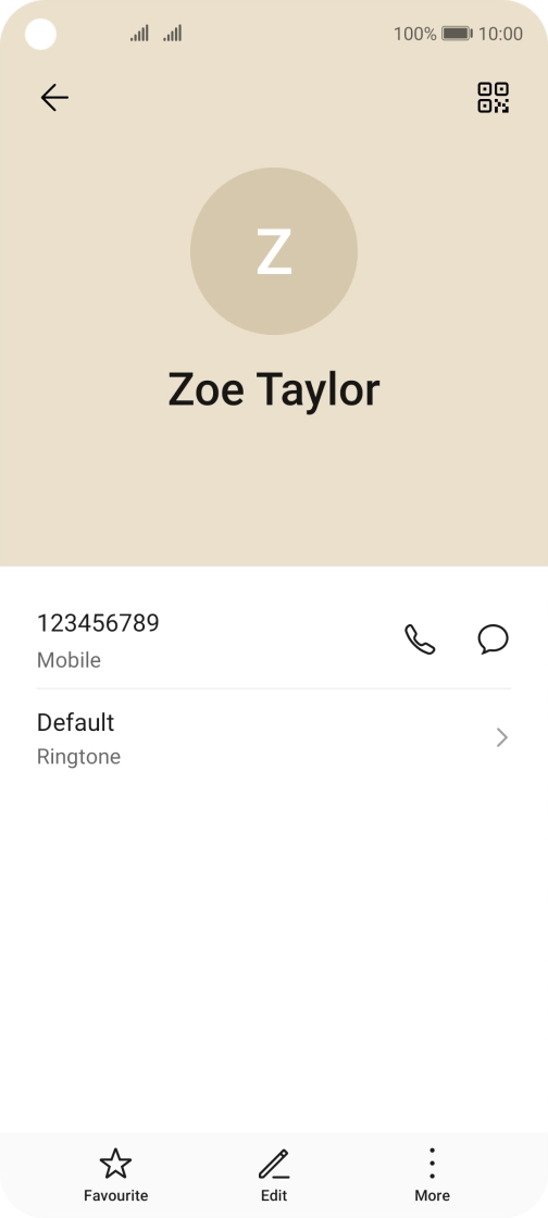 Press the required number.