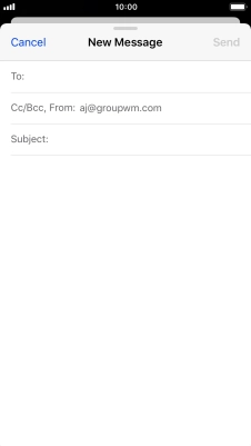 Press the field next to 