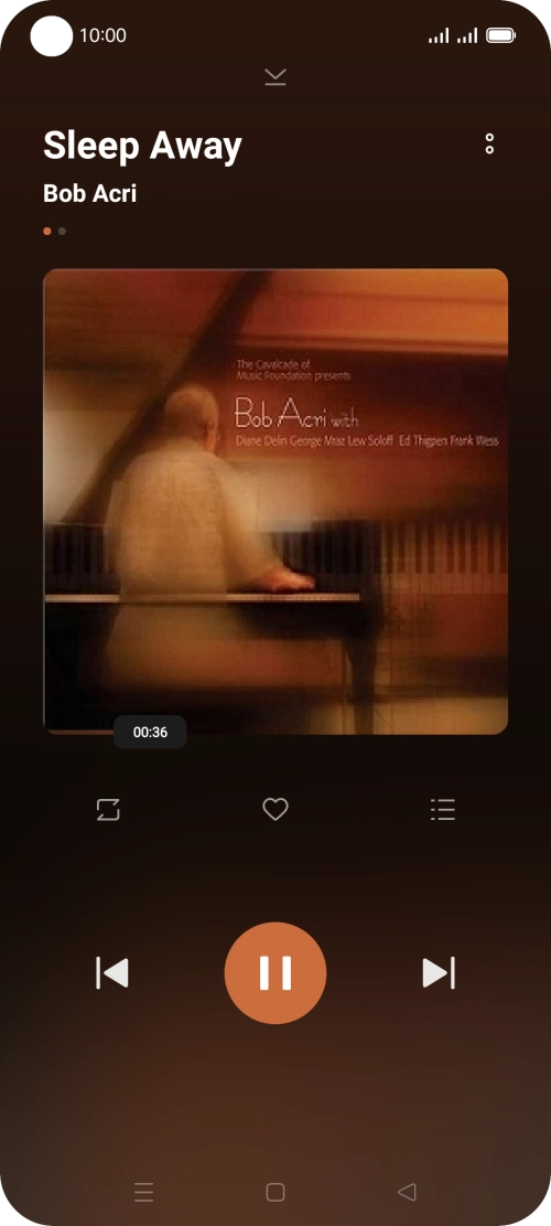 Press arrow right to go to the next audio file.