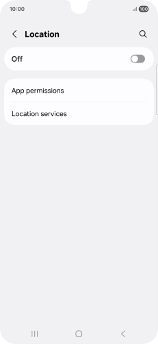 Press the indicator to turn the function on or off.