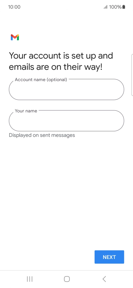 Press the field below 