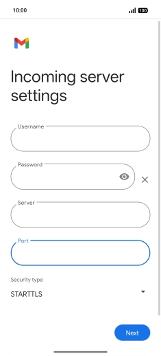 Press the drop down list below 
