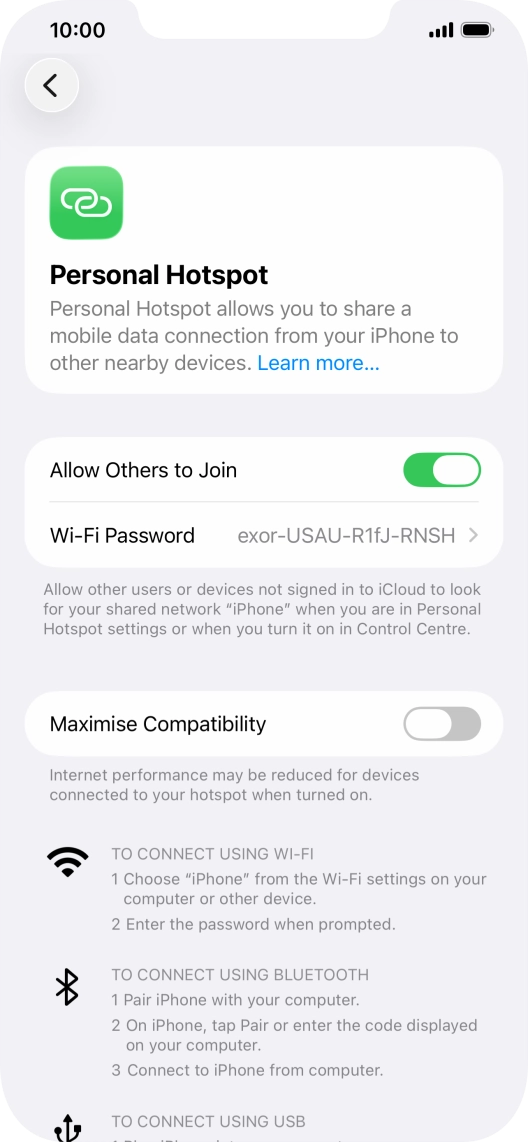 Slide your finger upwards starting from the bottom of the screen to return to the home screen.