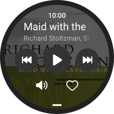 Press the play icon.