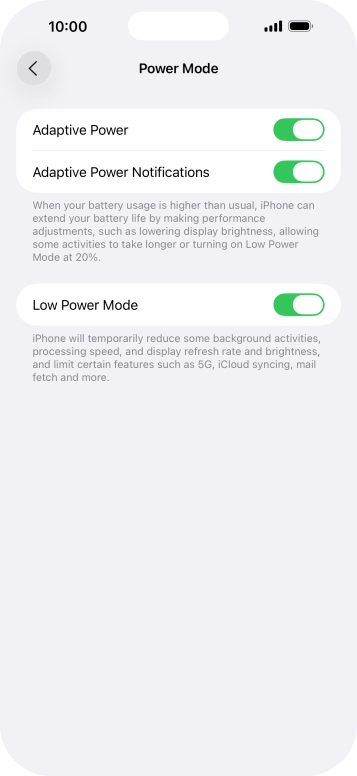 Slide your finger upwards starting from the bottom of the screen to return to the home screen.