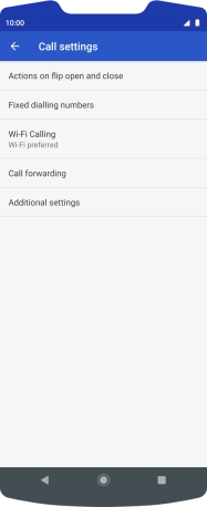 Press Wi-Fi calling.