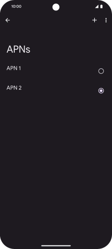 Slide your finger upwards starting from the bottom of the screen to return to the home screen.