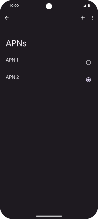 Slide your finger upwards starting from the bottom of the screen to return to the home screen.