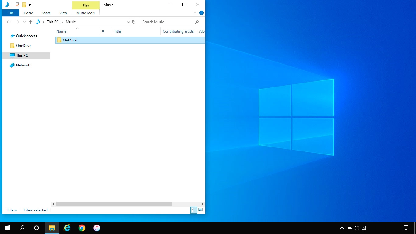Go to the required folder in your computer's or your phone's file system.