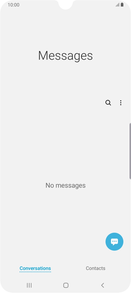 Press the new message icon.