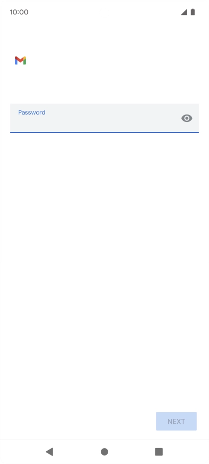 Press the field below 