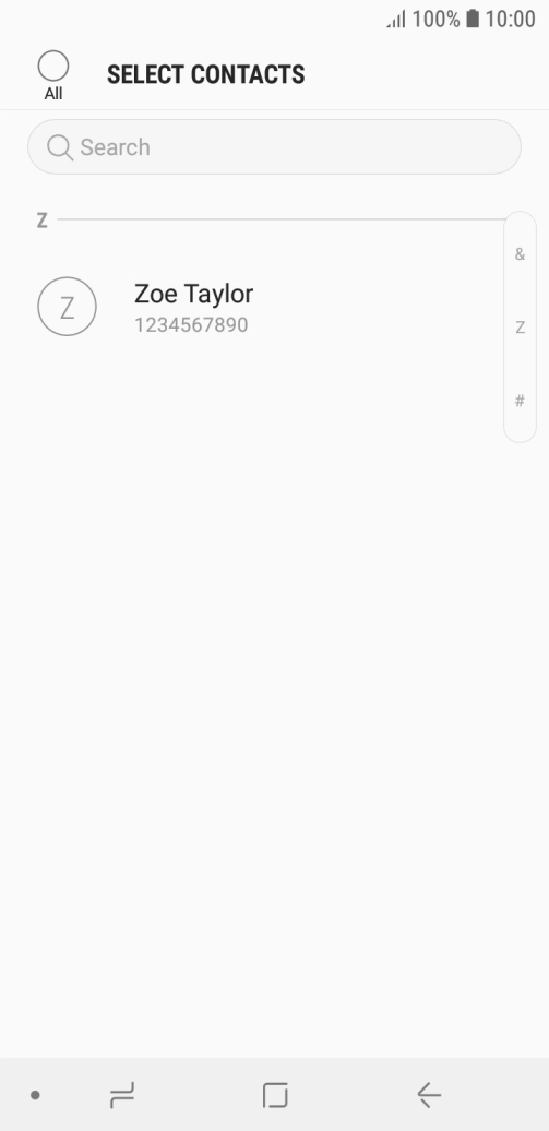 Press the field above 