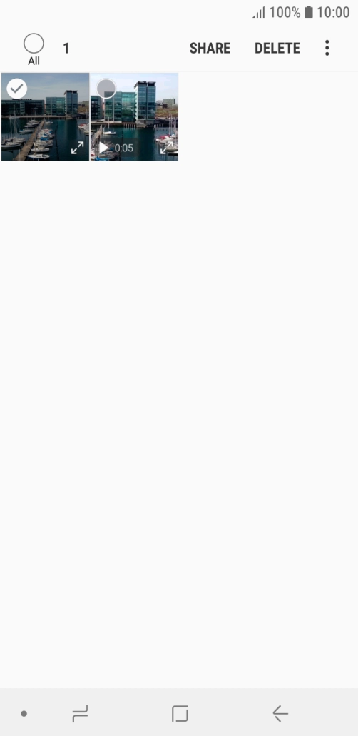 Press the field above 