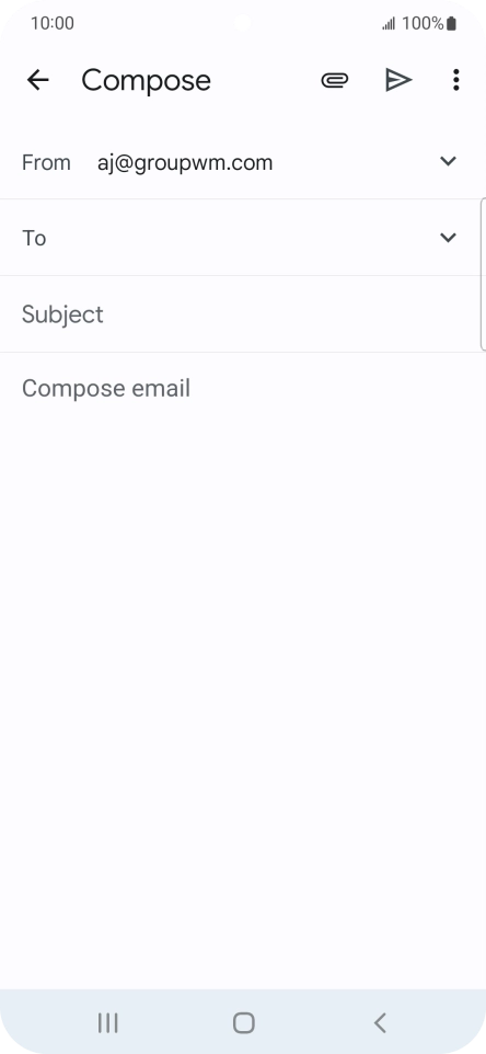 Press the field next to 