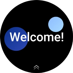 Slide your finger upwards starting from the bottom of the screen.