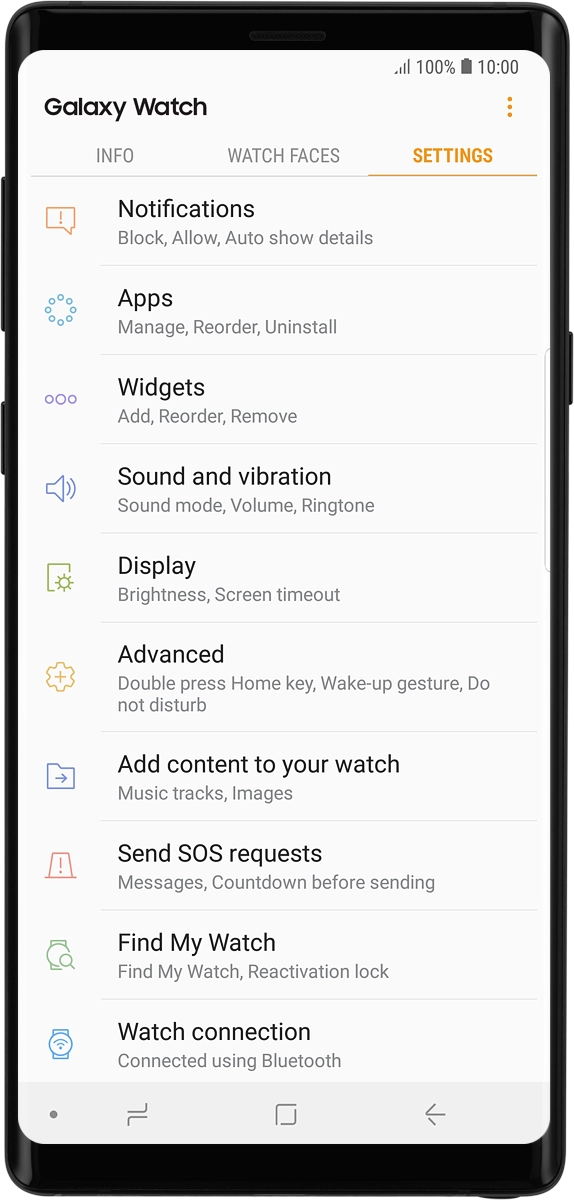 On your phone: Press Add content to your watch.