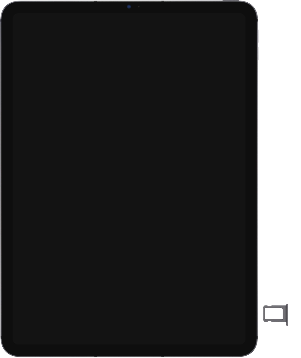 Turn your SIM so the angled corner of the SIM matches the angled corner of the SIM holder.