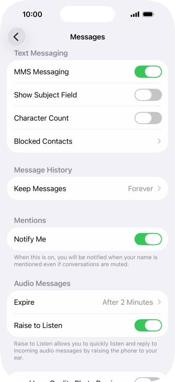 Slide your finger upwards starting from the bottom of the screen to return to the home screen.