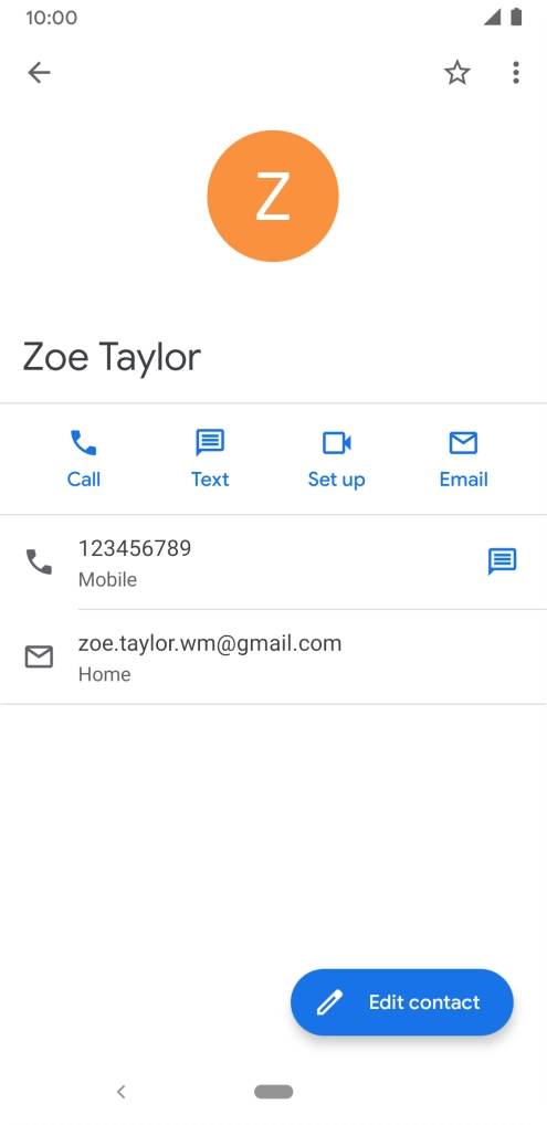 Press the required number.