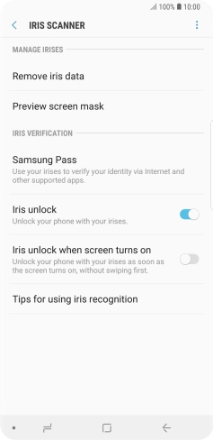 Press the Return key.