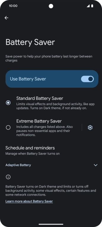 Slide your finger upwards starting from the bottom of the screen to return to the home screen.