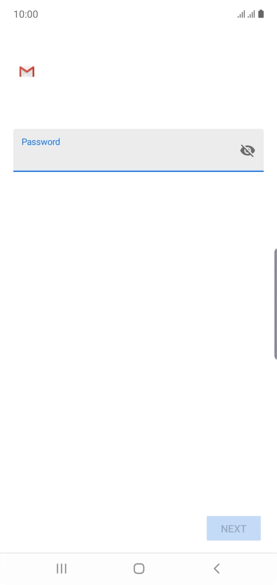 Press the field below 