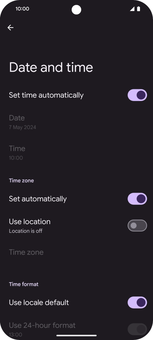 Slide your finger upwards starting from the bottom of the screen to return to the home screen.