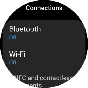 Press Bluetooth.