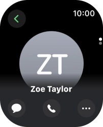 Press the call icon.