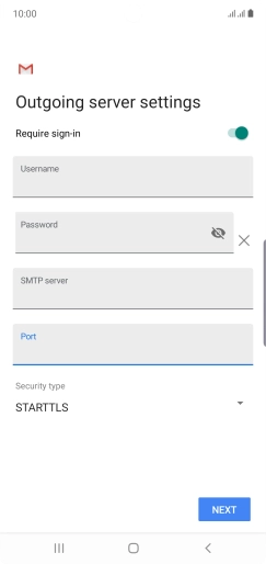 Press the drop down list below 