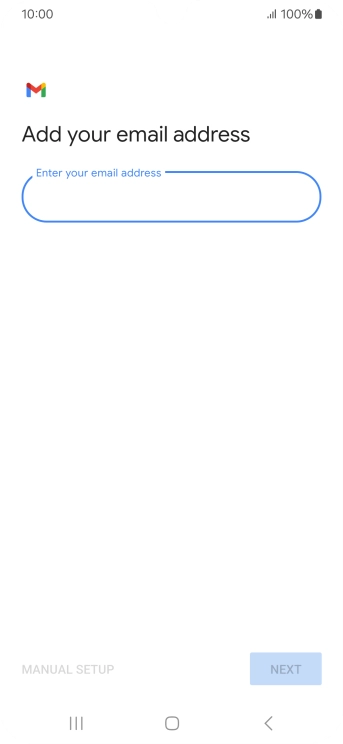 Press the field below 