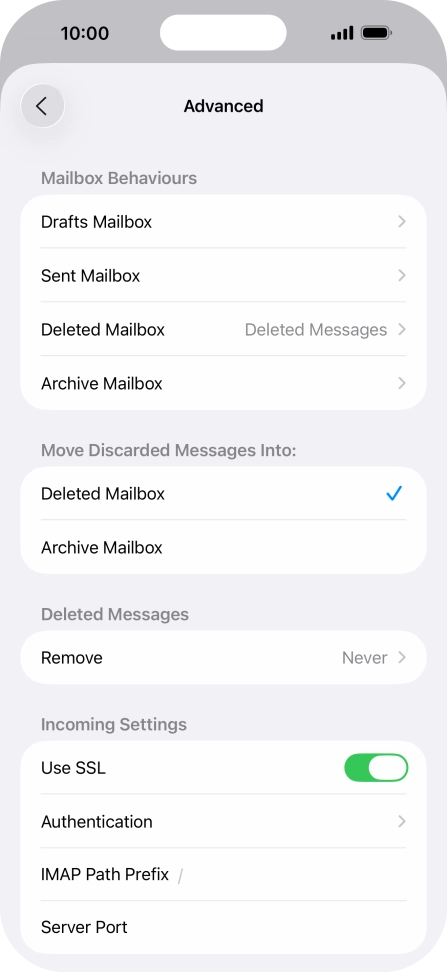 Press Authentication.