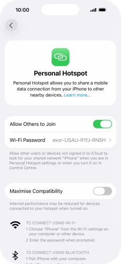 Slide your finger upwards starting from the bottom of the screen to return to the home screen.