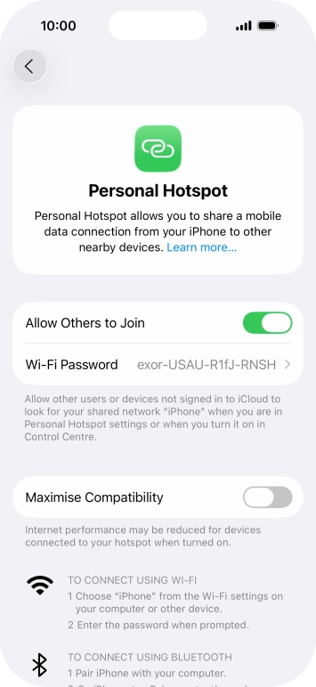 Slide your finger upwards starting from the bottom of the screen to return to the home screen.