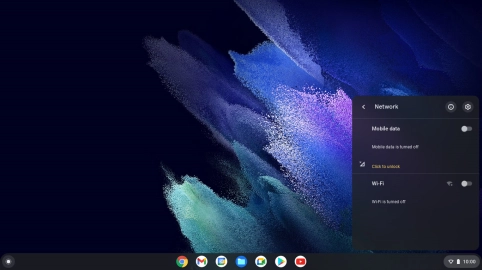 Click Click to unlock.