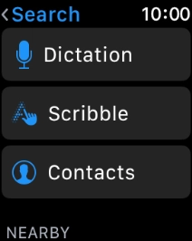 Press Dictation to turn on voice control.