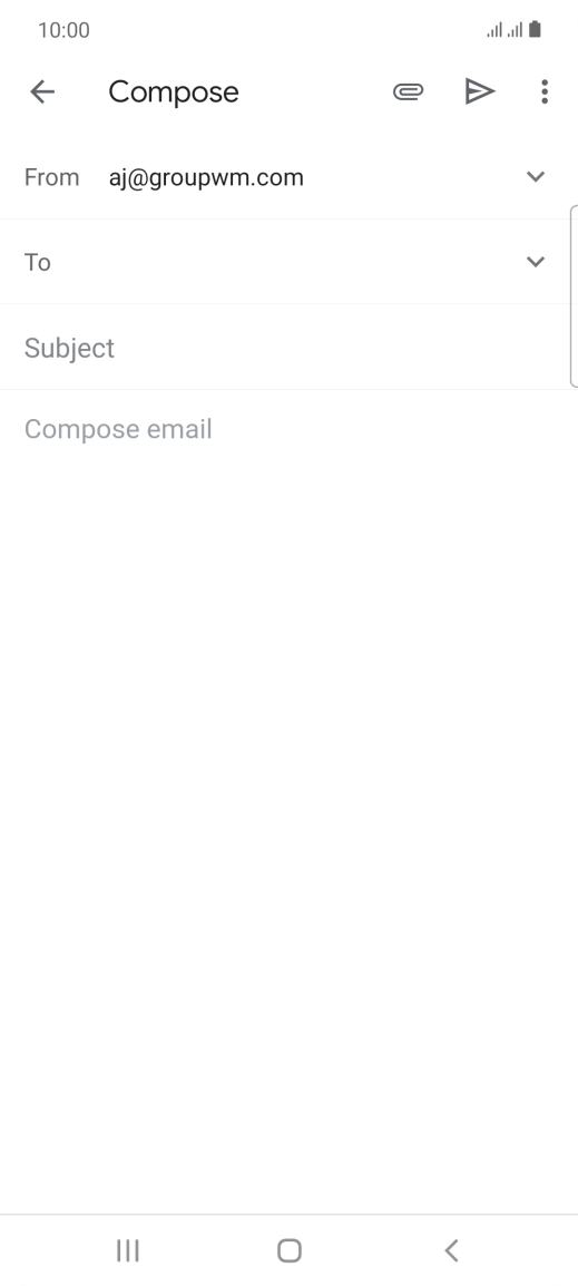 Press the field next to 