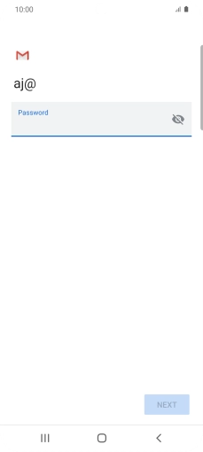 Press the field below 