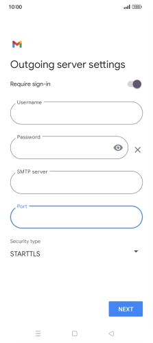Press the drop down list below 