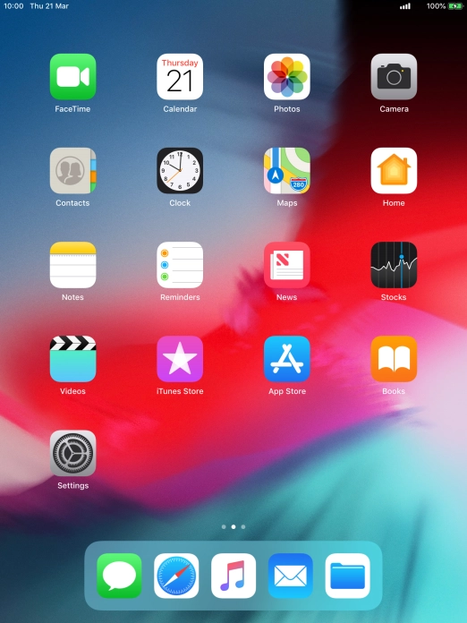 When the battery charging icon is displayed, charging is in progress.