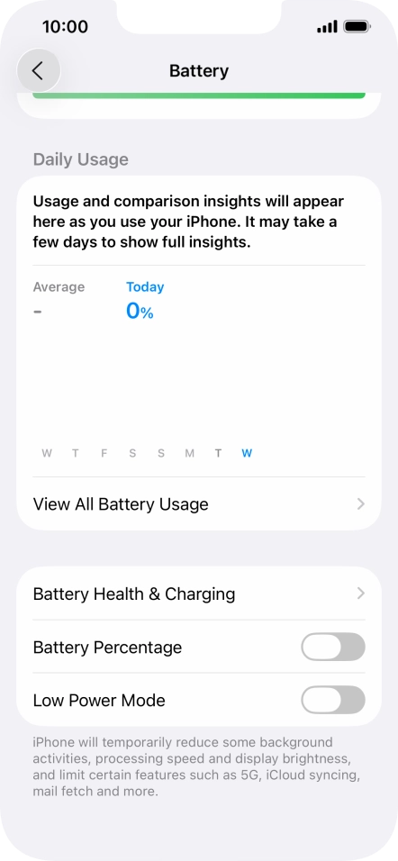 Press Battery Health & Charging.