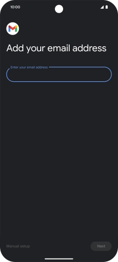 Press the field below 