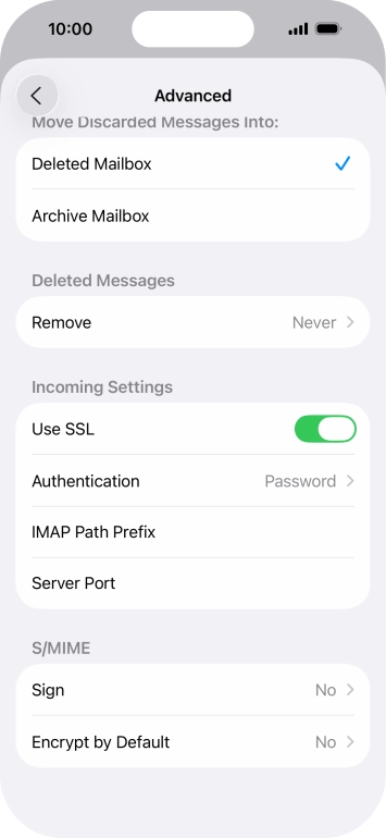 Press Authentication.