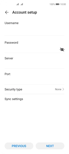 Press the field below 