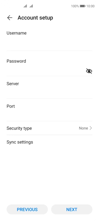 Press the field below 