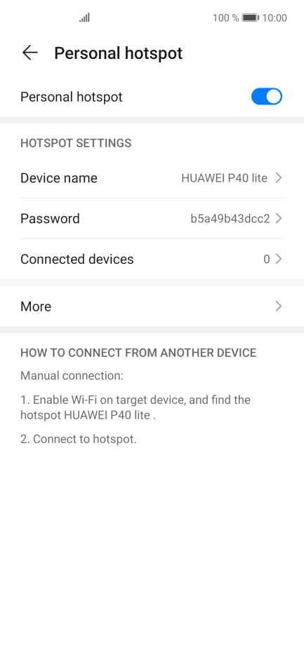 Slide your finger upwards starting from the bottom of the screen to return to the home screen.