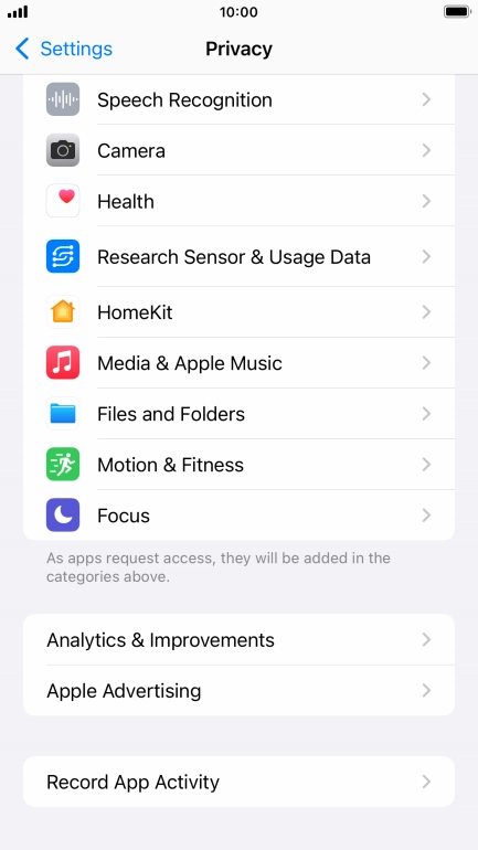 Press Record App Activity.